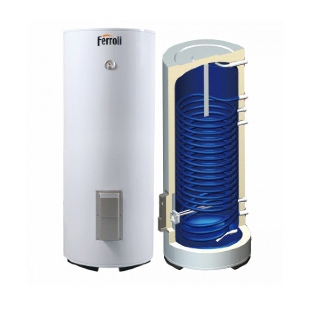 Купить Водонагреватель косвенного нагрева Ferroli ECOUNIT 100-1C ...